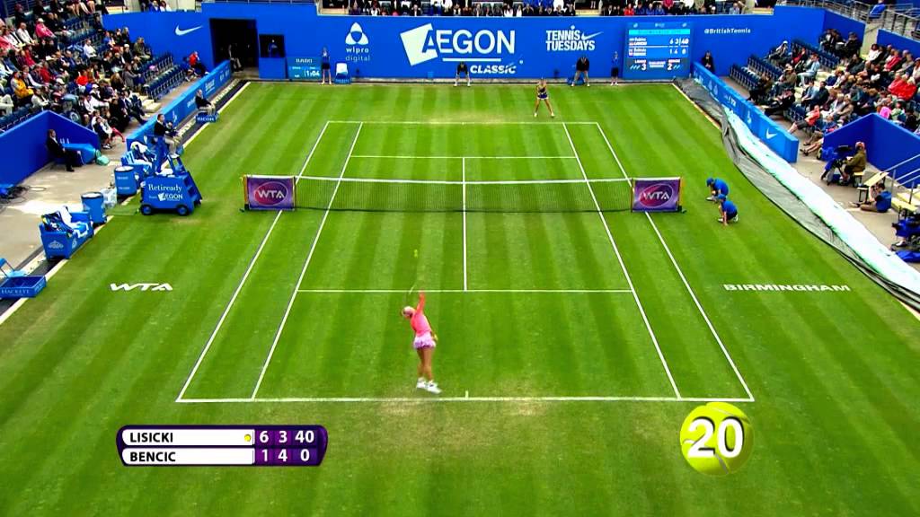 New WTA Record: Lisicki Hits 27 Aces