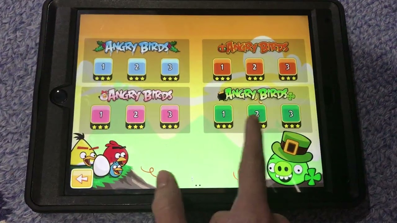Angry Birds Seasons HD Free 1.4.0 Gameplay On iPad Air 2