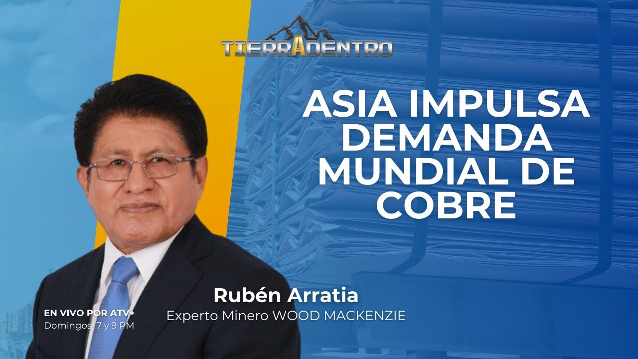 ASIA IMPULSA DEMANDA MUNDIAL DE COBRE