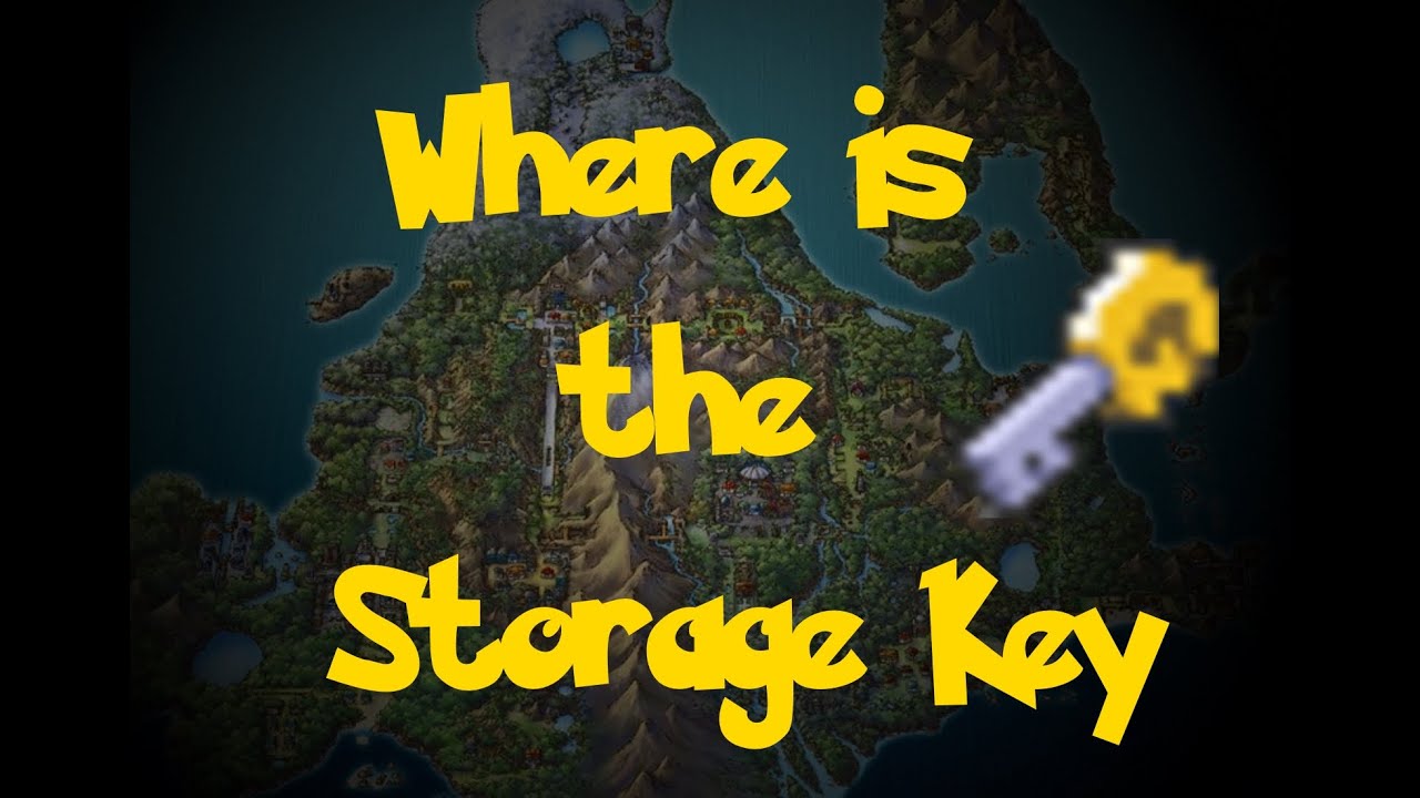 Where Is: The Storage Key (Pokemon Diamond/Pearl/Platinum)