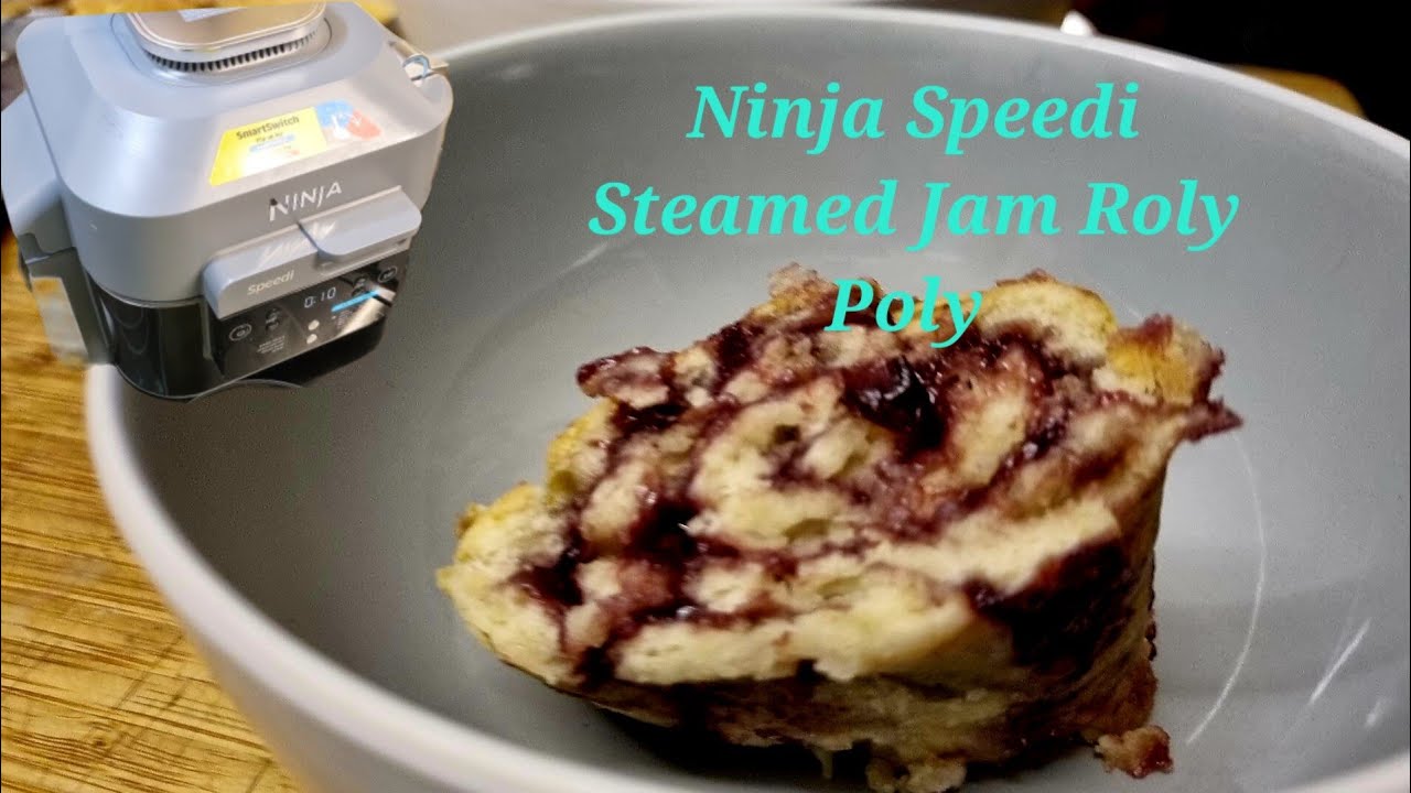 По запросу Ninja Speedi Jam Roly Poly #oldfashionedpud #ninjaspeedi #steamedpuddings