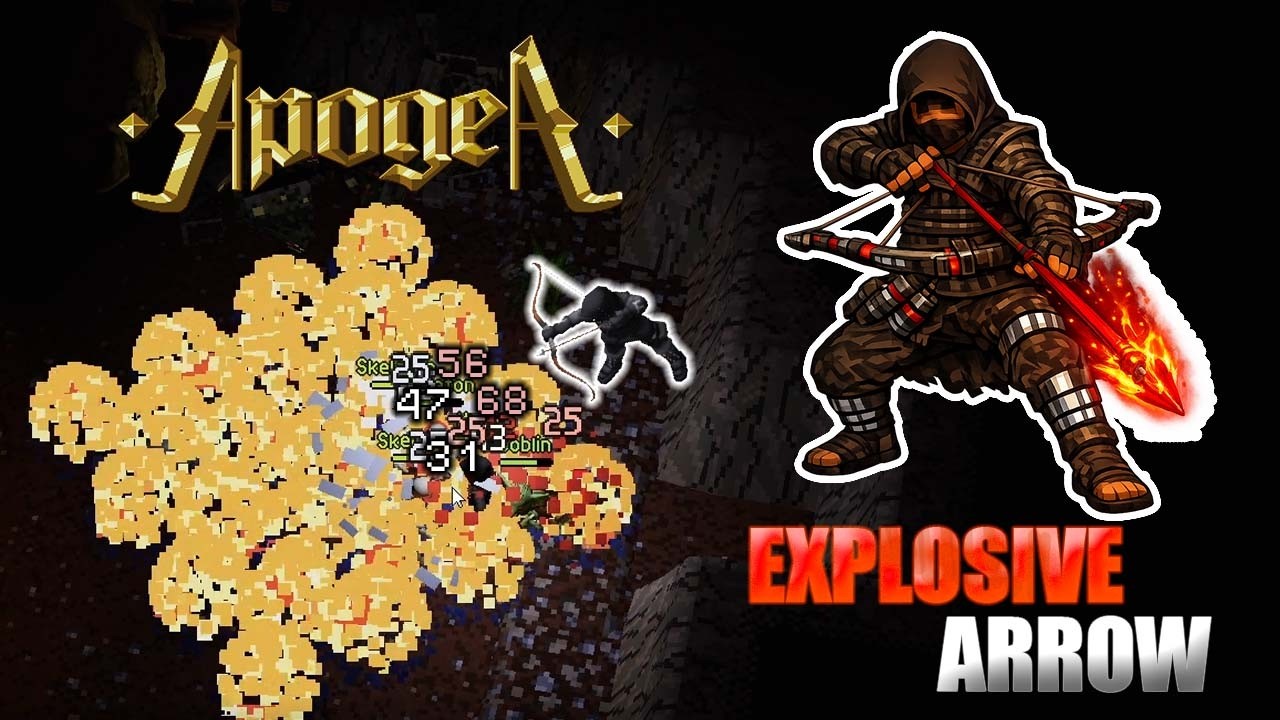 Apogea 🏹 Build Flecha Explosiva para Rogue l Farm em &aacute;rea