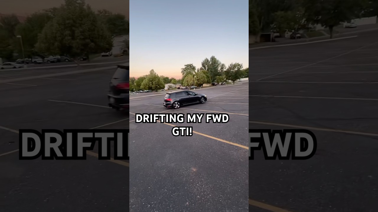 DRIFTING MY FWD GTI! #carmods #automobile #reallifecarmods #gti