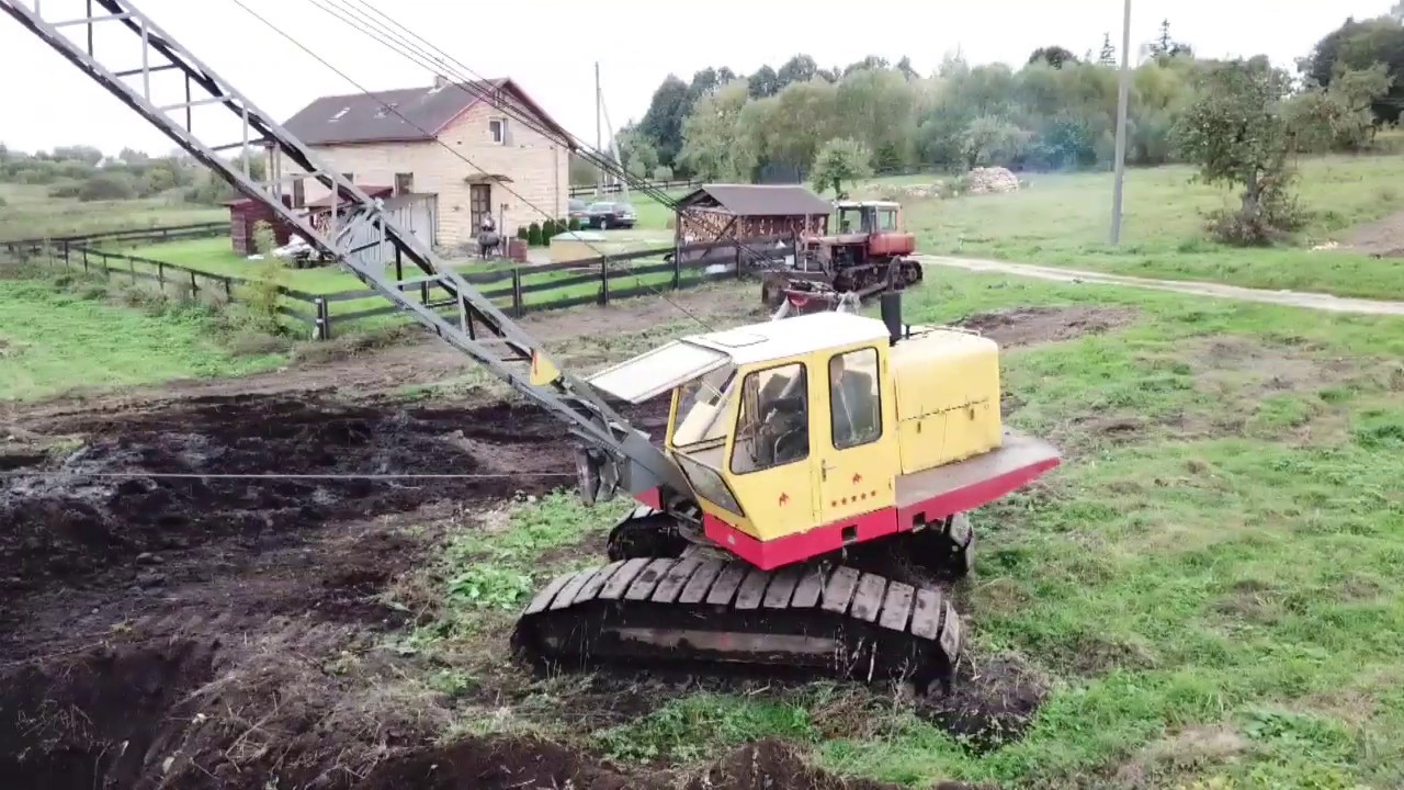 Dragline EO3211,-We learn to dig, we learn to fly...Драглайн ЭО3211,-Учимся копать,учимся летать....