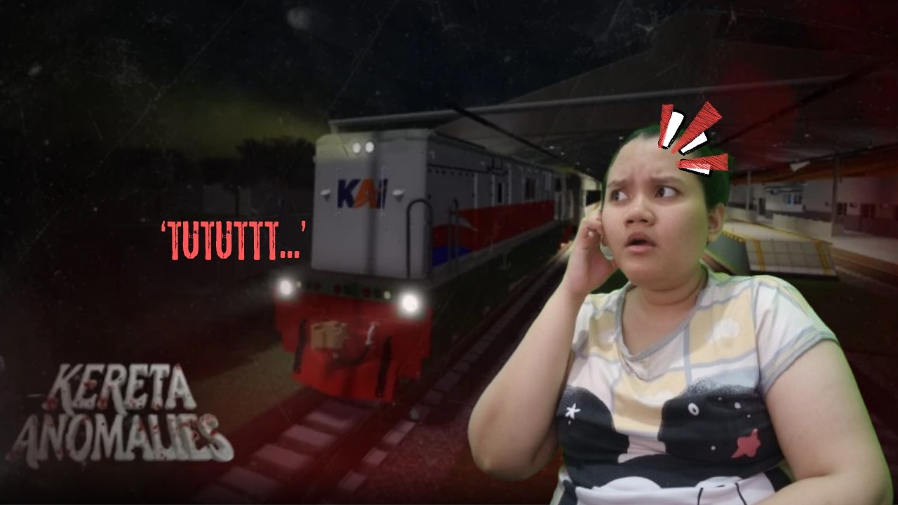 APA YANG TERJADI SAAT AKU MENJADI PETUGAS STASIUN REL ??? || ANOMALI KERETA