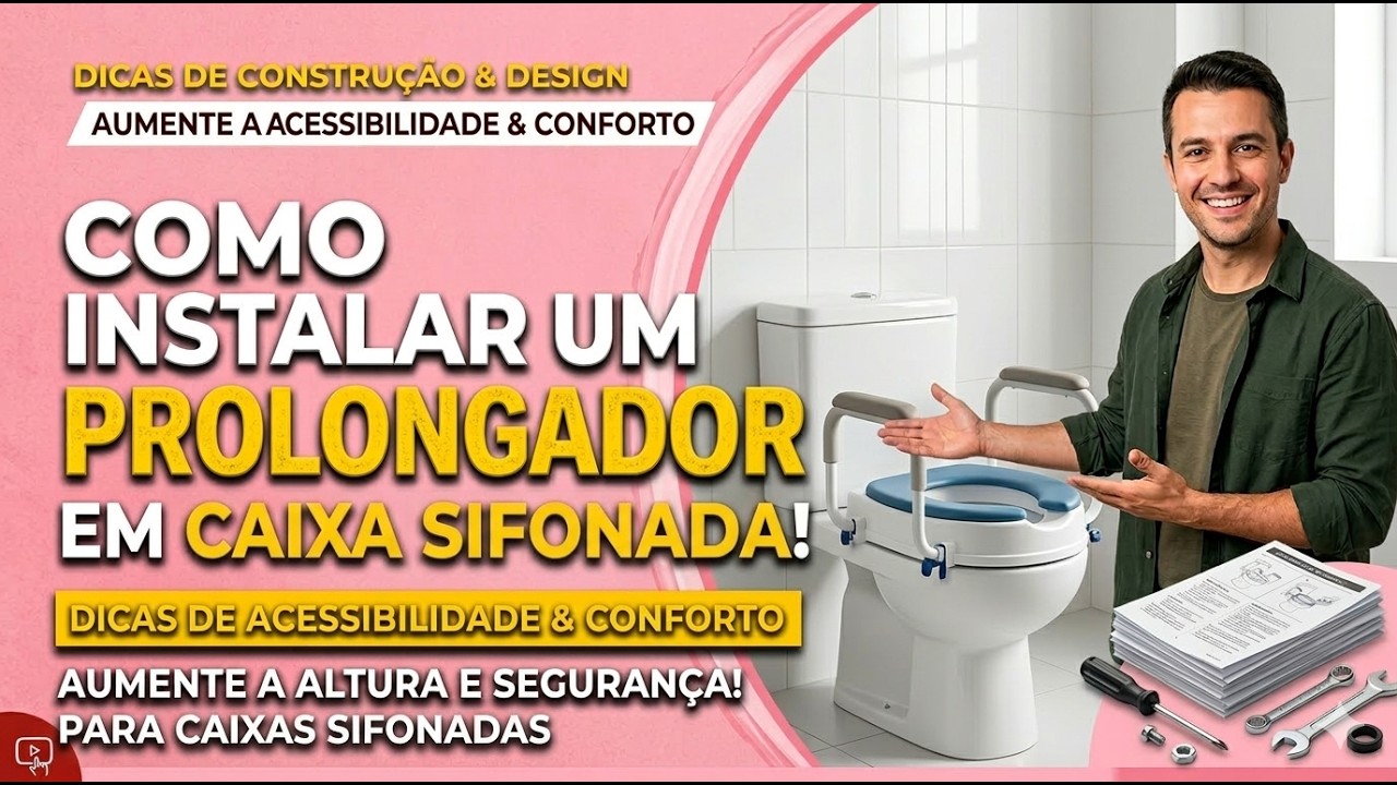 Como colocar prolongador em caixa sifonada  faça você mesmo