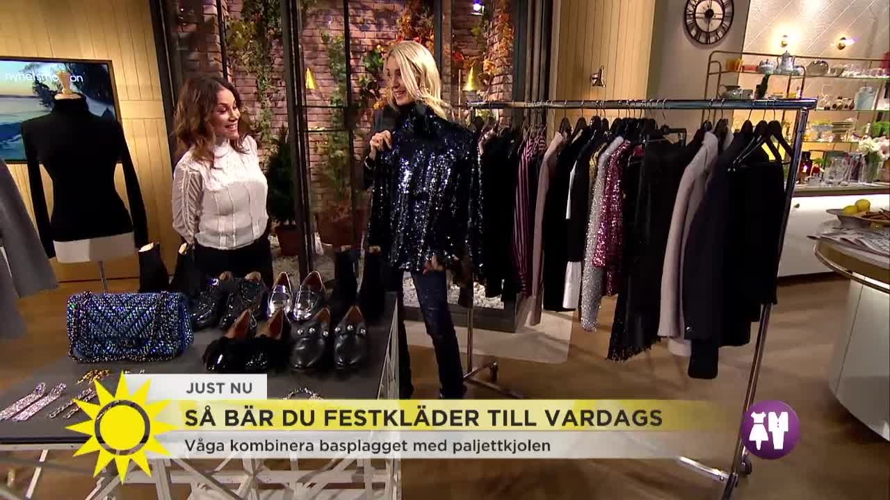 Här är plaggen som passar både till vinterns festligheter - och till vardags! - Nyhetsmorgon (TV4)