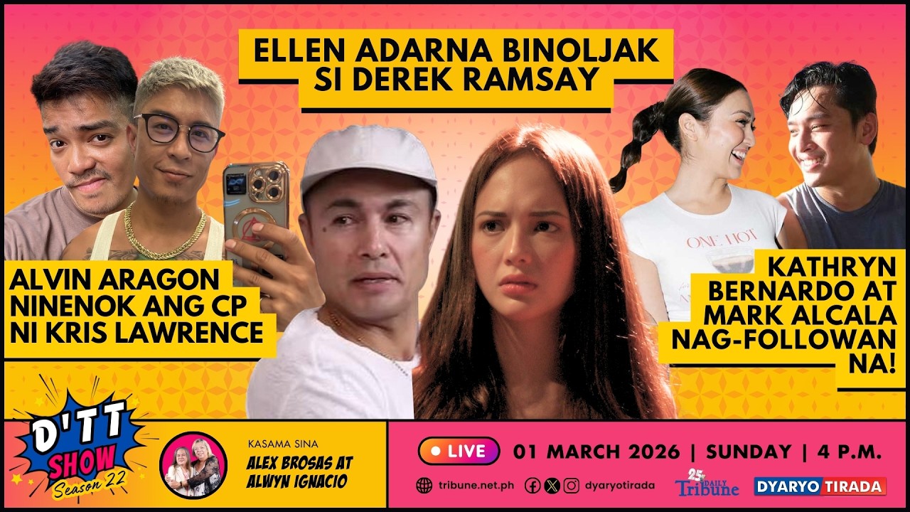 D’TT Show, Tarayan at Talakayan Showbiz Edition (01 March 2026)