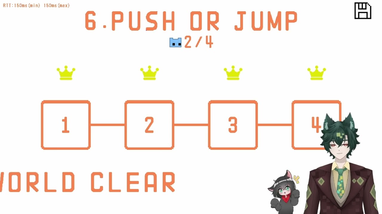 Pico Park but it's every level we struggled on