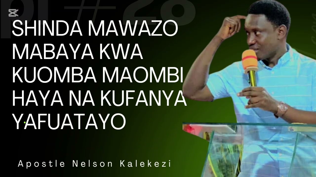 MAOMBI YA KUSHINDA MAWAZO MABAYA