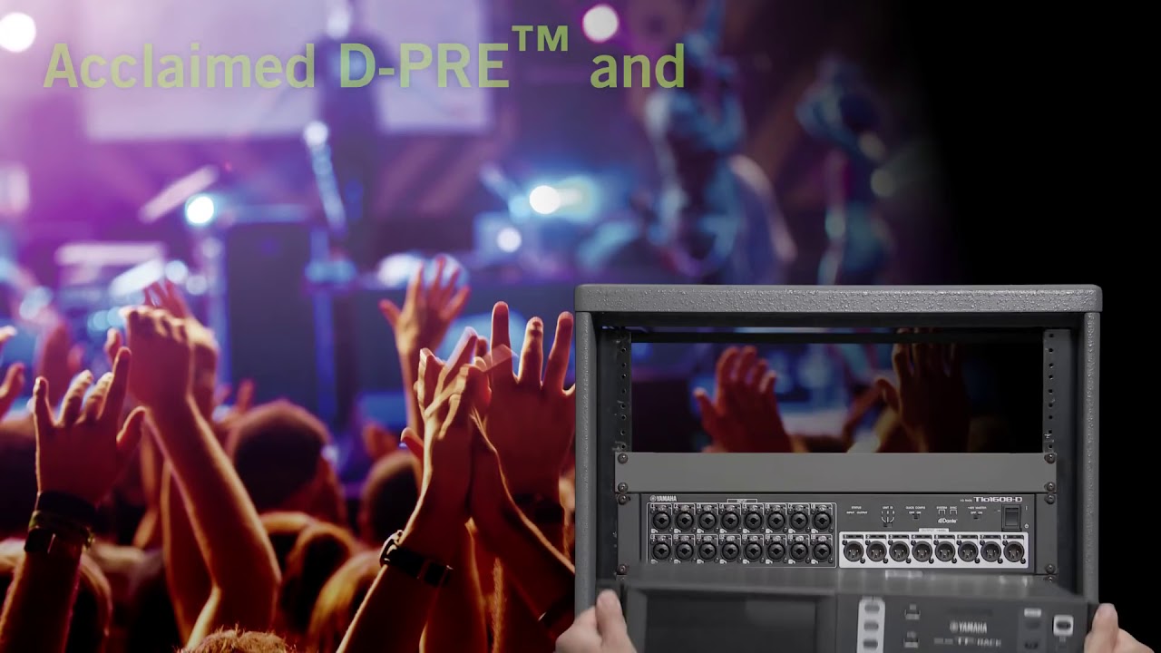 Introducing the TF-Rack Rack-Mount Digital Mixer! | Yamaha Music London