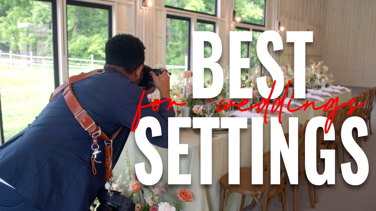 Ultimate Guide to Wedding Photography Settings