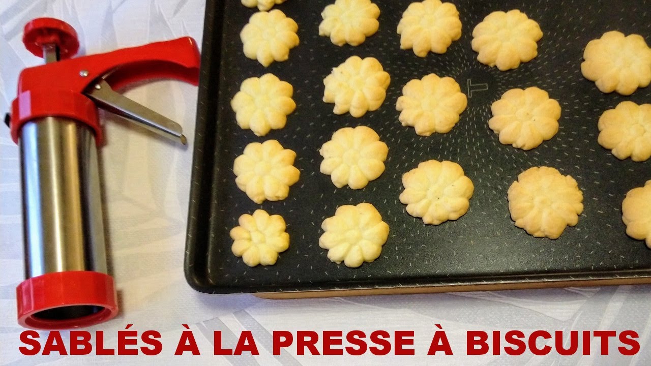 Presse &agrave; biscuits: la recette qui fonctionne super bien! #bredele #presseabiscuit #sabl&eacute;sr&eacute;ussis