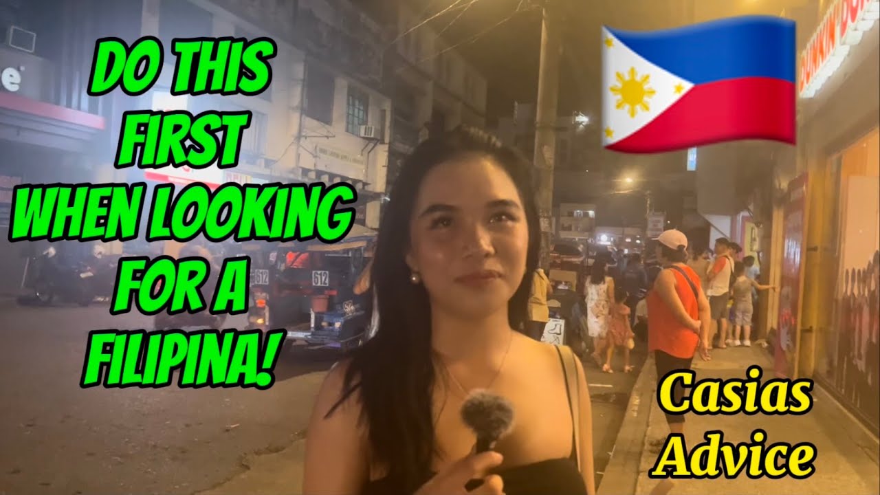 Filipina gives TOP ADVICE to expats seeking a Filipina in RAW street interview 🇵🇭