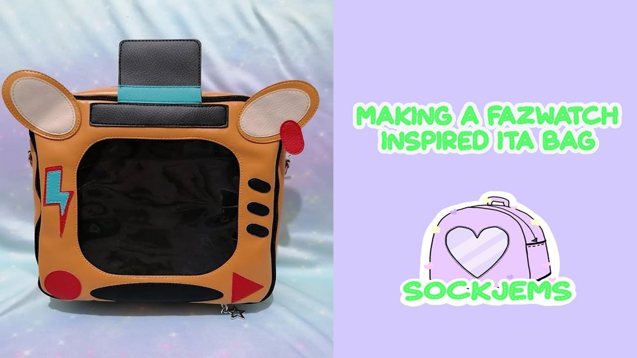 SockJems Studio Vlog: Making A Fazwatch Inspired Itabag