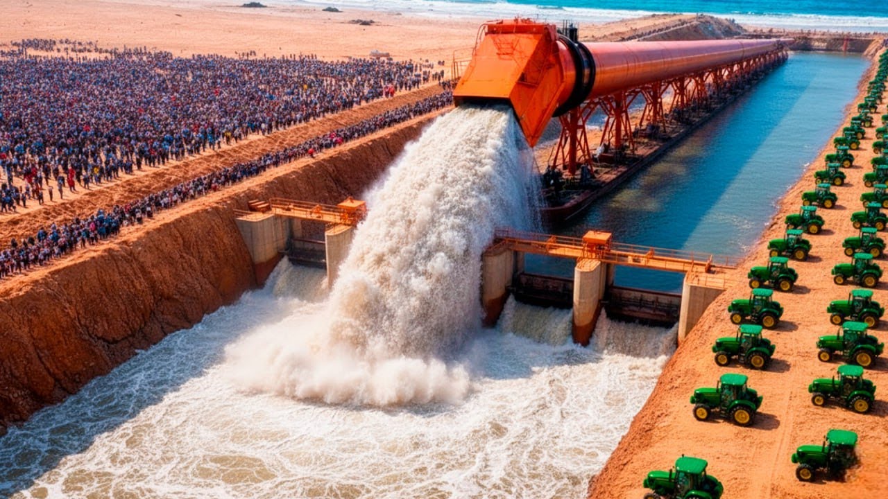 Come L’Egitto Ha Diviso Il Sahara Per Creare Un Enorme Fiume Artificiale