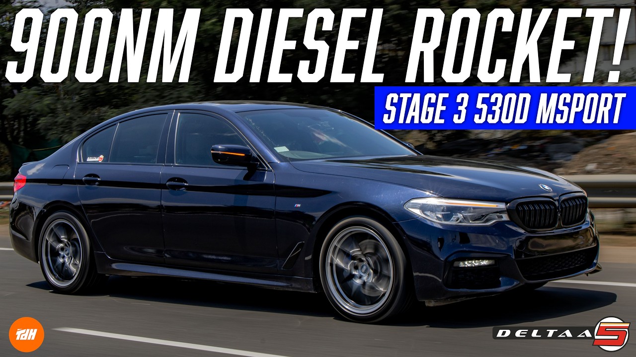 INDIA'S FASTEST 530d M-Sport making 450HP & 900Nm of Torque! 🤯 | Stage 3 BMW 530d M-Sport!