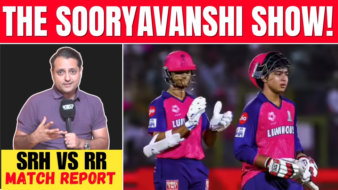 Sooryavanshi and Jofra Archer knock out SRH from IPL 2026| Rajasthan beat Hyderabad | Sports Today