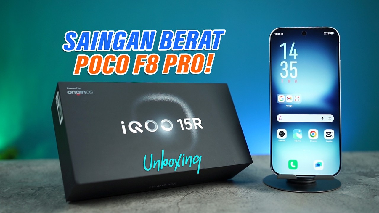 SNAPDRAGON 8 GEN 5 TERMURAH NIH BOSH⁉️ iQOO 15R Unboxing & Hands-on