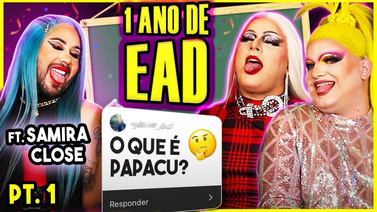 Samira Close responde Perguntas de Conhecimentos Gerais | EAD COM DRAGBOX #12 pt.1
