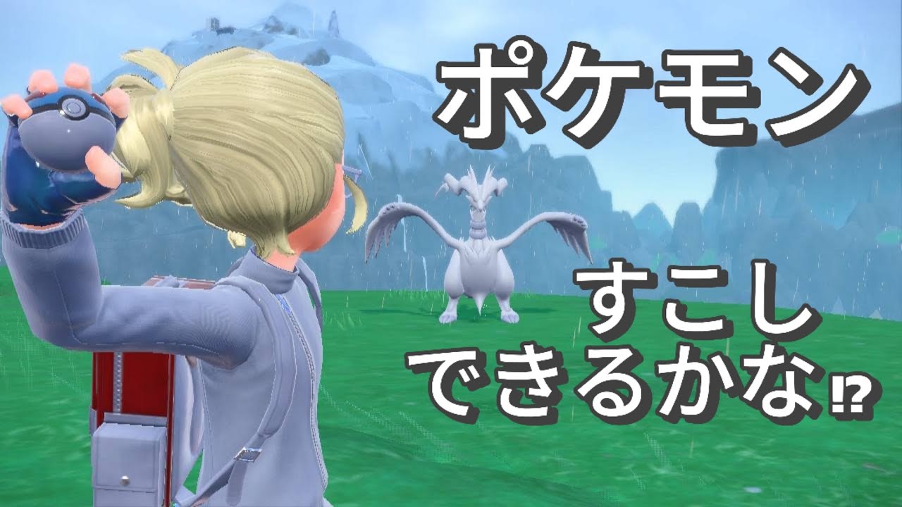 ポケモンSV　少しできるかな？　20250913