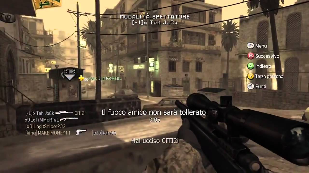 Call of Duty 4 - JK & ViDZz favorevoli a salvare le bottiglie di minerale