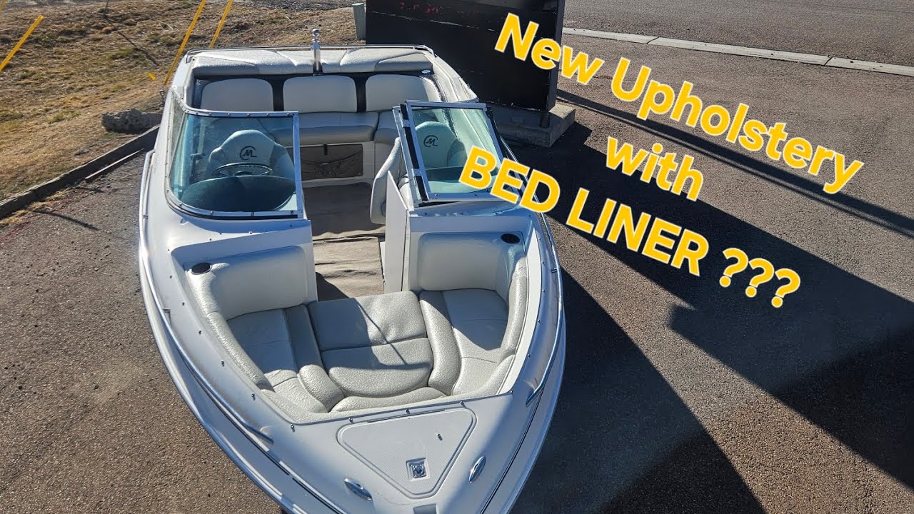 Repairing Boat Upholstery with BULLHIDE coatings 