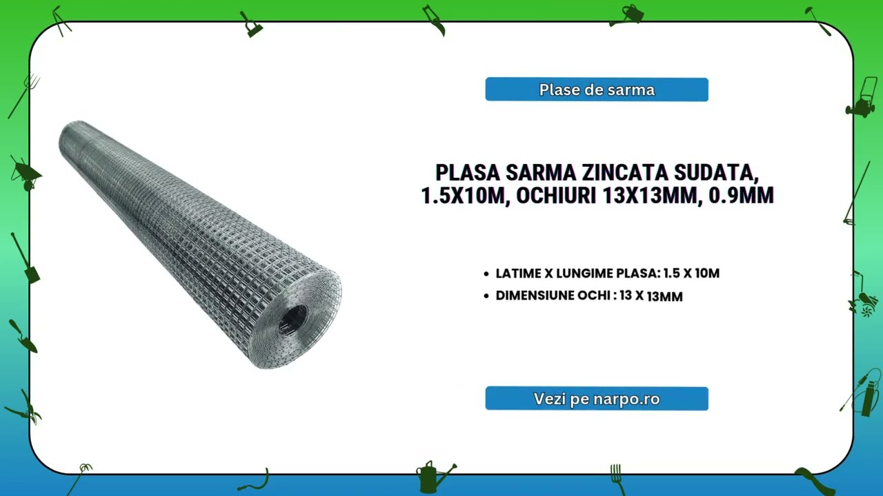 Plasa de sarma galvanizata Venus DSH 🔗 Garduri, custi animale, proiecte exterioare | Narpo.ro