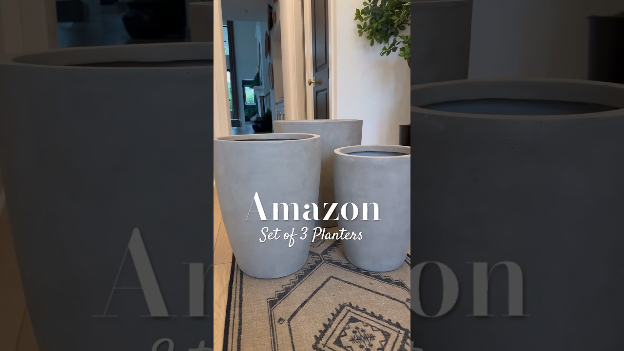 Love this new Amazon find. 3 planters for the price of 1 