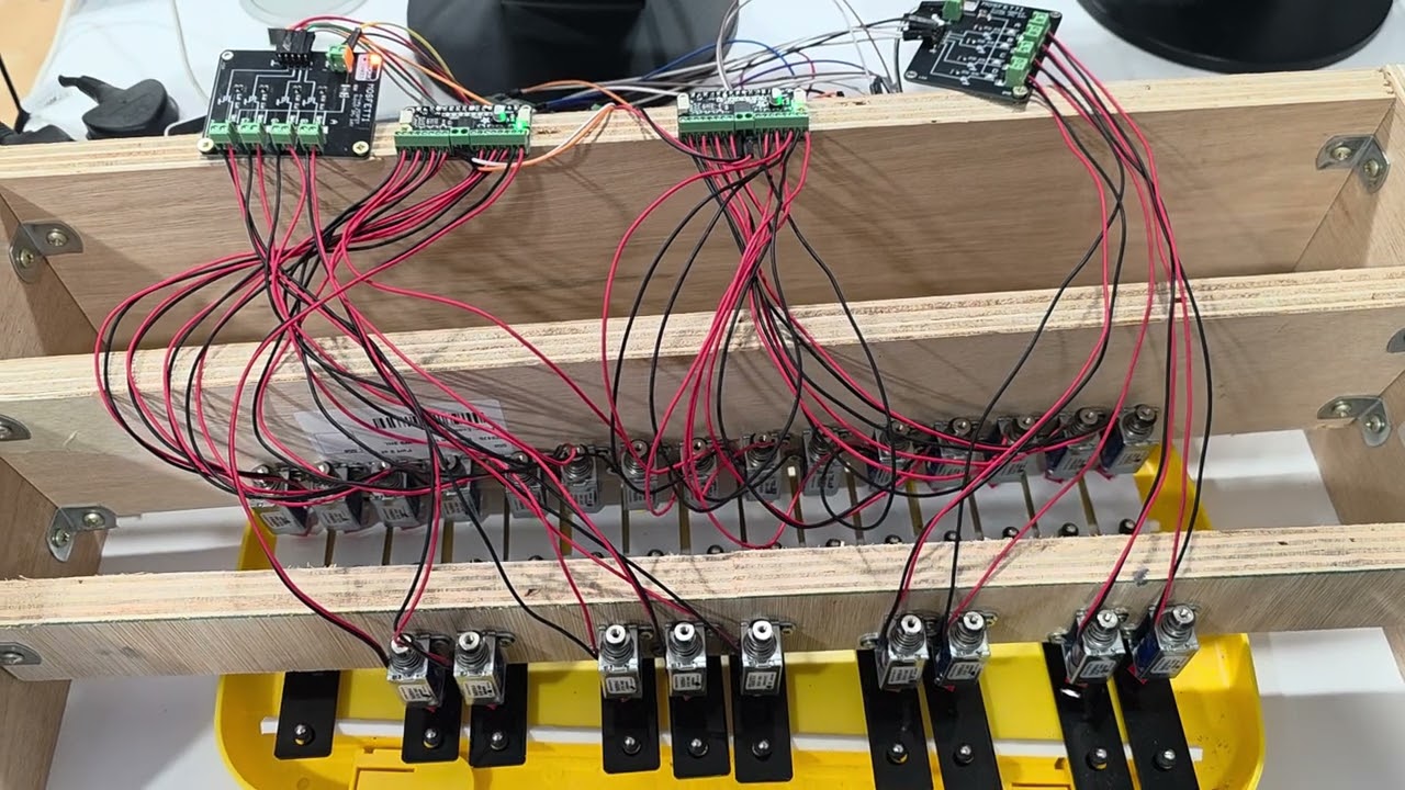 Solenoid xylophone Ed Sheeran