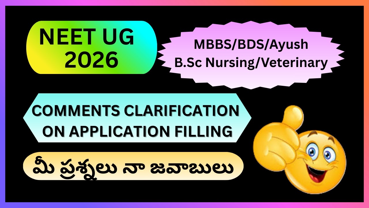 🧑‍💻NEET UG 2026 | 