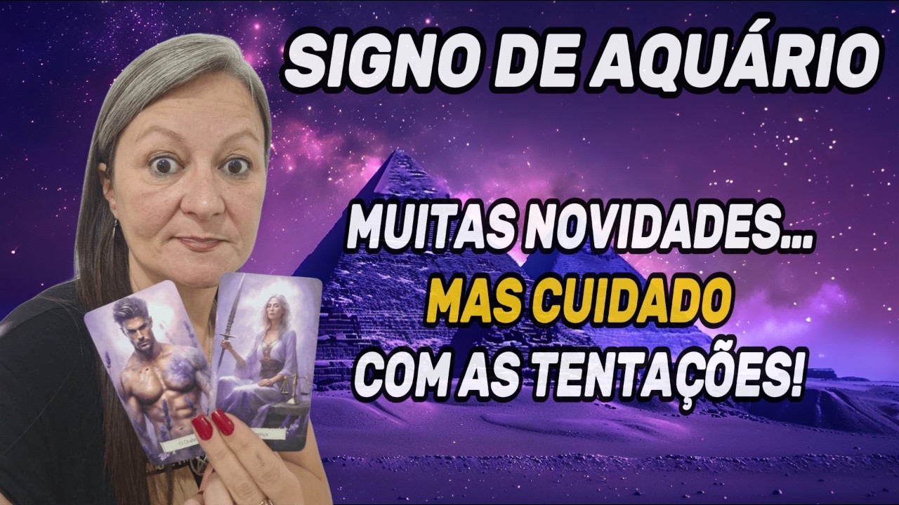 ♒ AQUÁRIO – 👀 UMA SEMANA DE TESTES! MUITAS TENTAÇÕES NO CAMINHO! 🚨