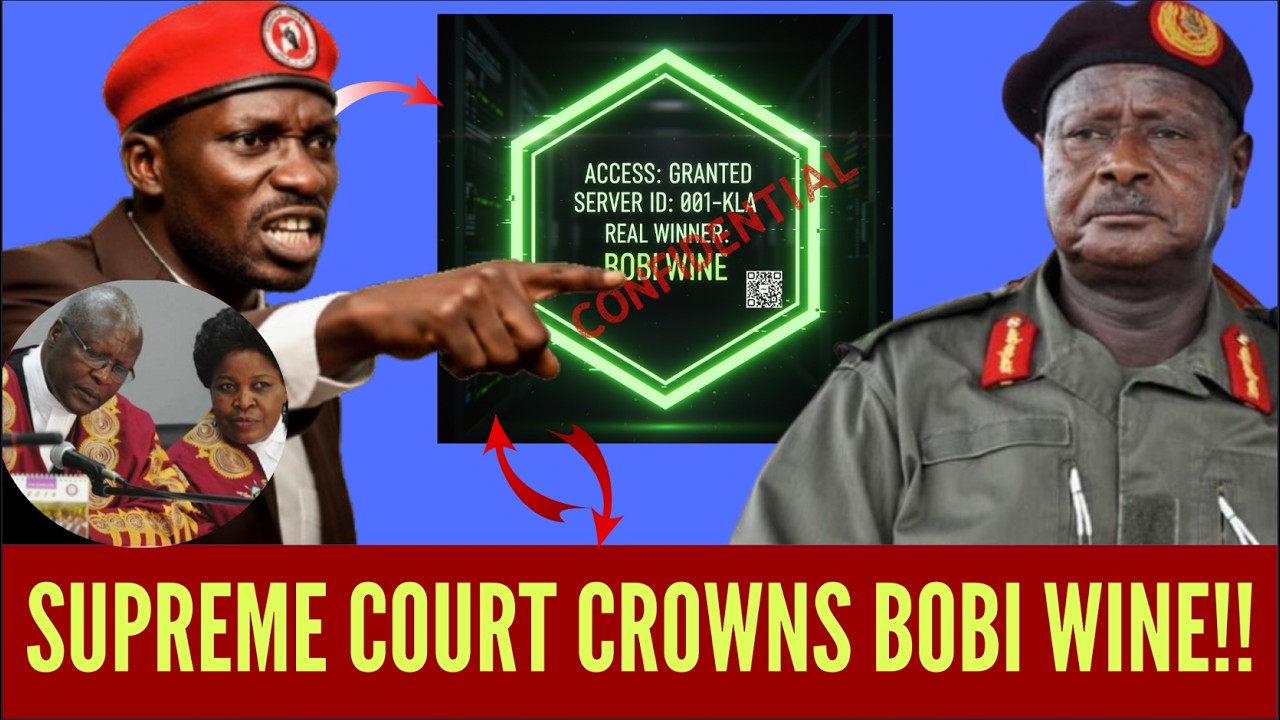 MUSEVENI SPEECHLESS! THE MOMENT SUPREME COURT SWITCHED SIDE TO BOBI WINE — REAL RESULTS SHAKE UGANDA