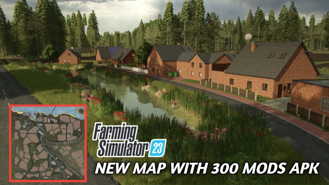 Farming simulator 23 New map With 150+ Mod Download Fs 23 18v Apk