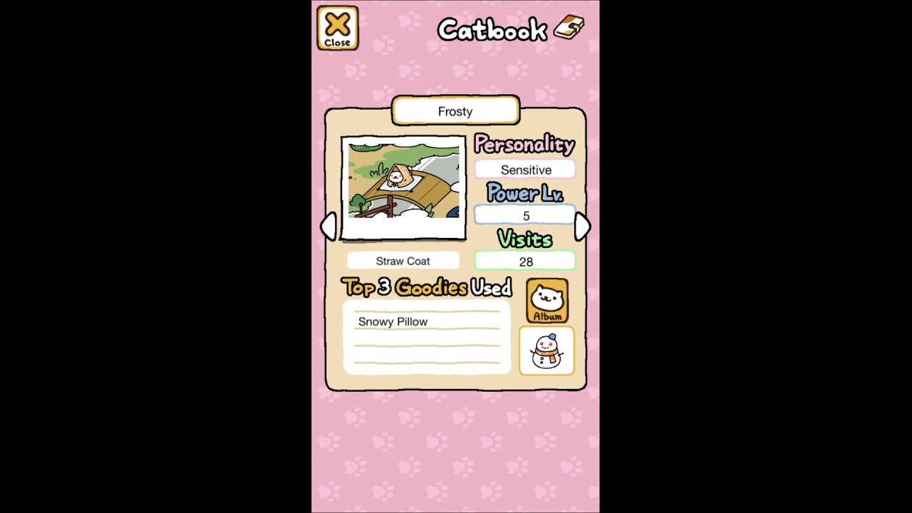 Neko Atsume ALL CATS Catbook Profiles Review