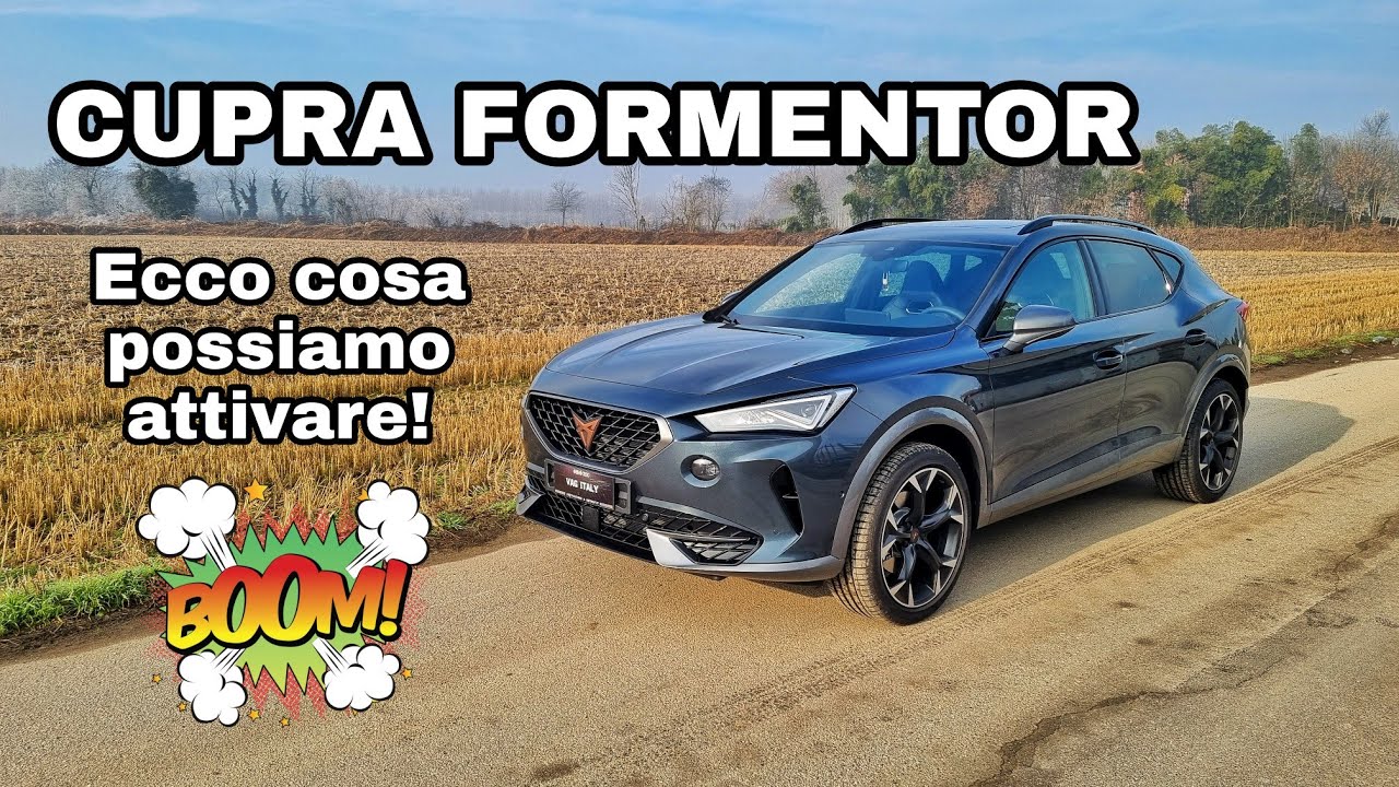 Cupra Formentor 2022 1.5 TSI 150cv Attivazioni varie