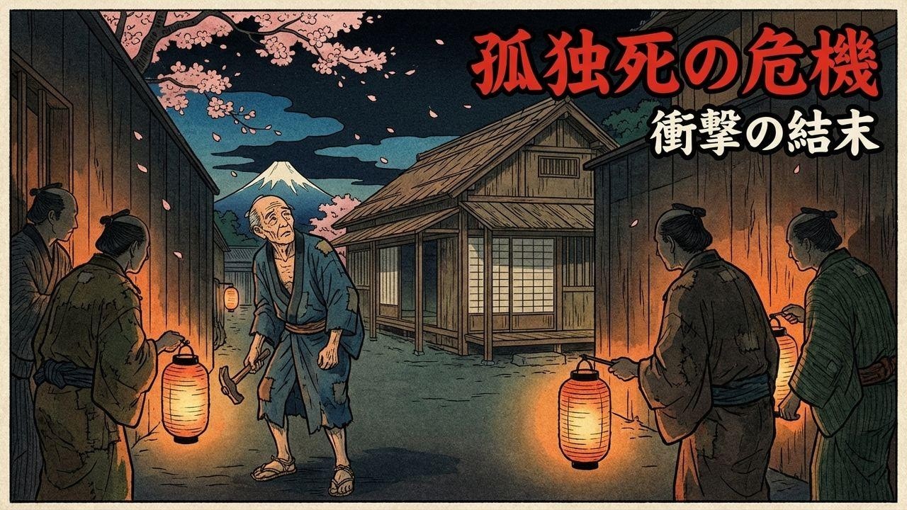 江戸の独身男、老後の絶望。孤独死寸前で彼を救った「衝撃の絆」とは？