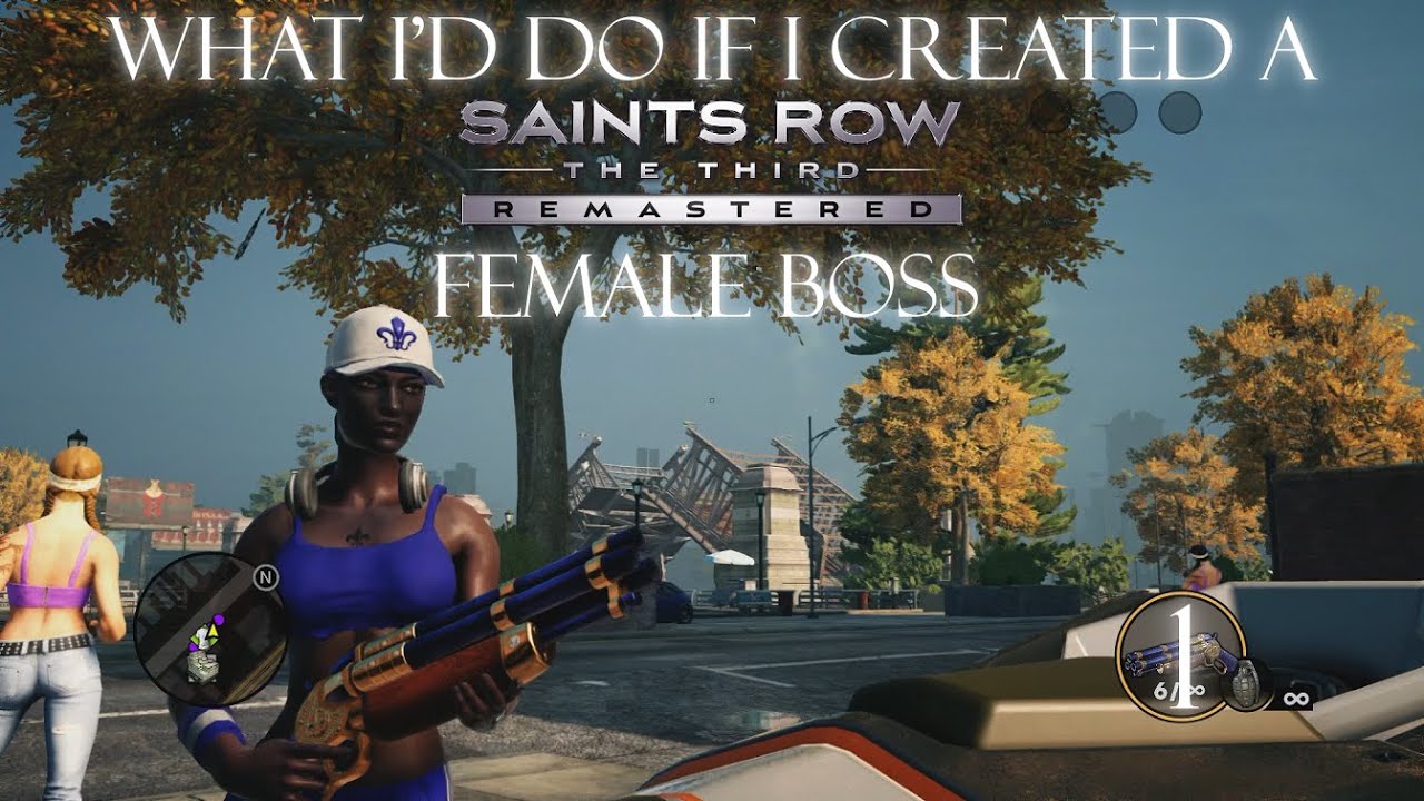 WIDIICA: SR3 REMASTERED Female Boss [African American Preset]