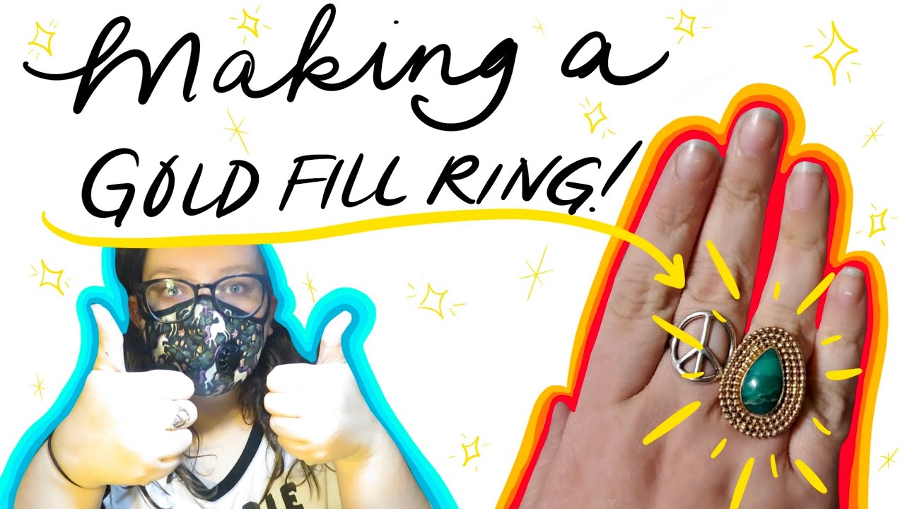 MAKING A GOLD FILL RING! | Jewelry Making ASMR | Metalsmithing