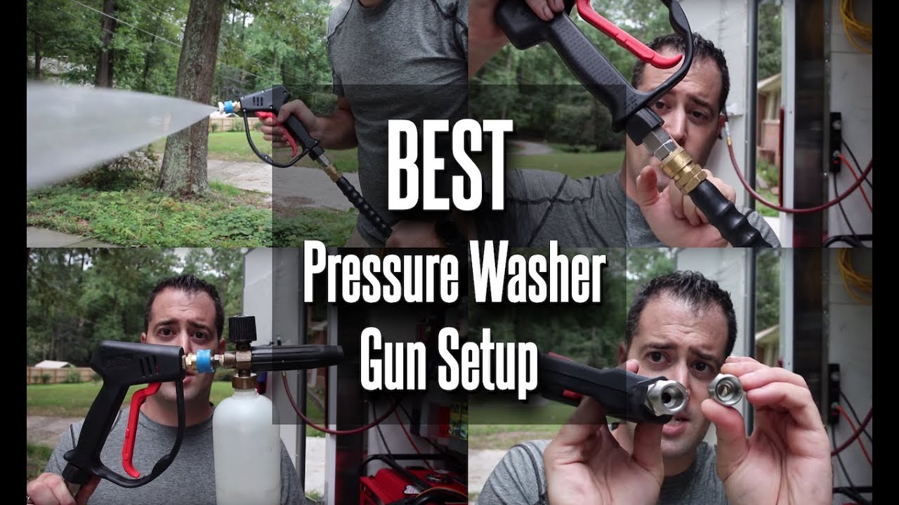 Best Pressure Washer Gun Setup!