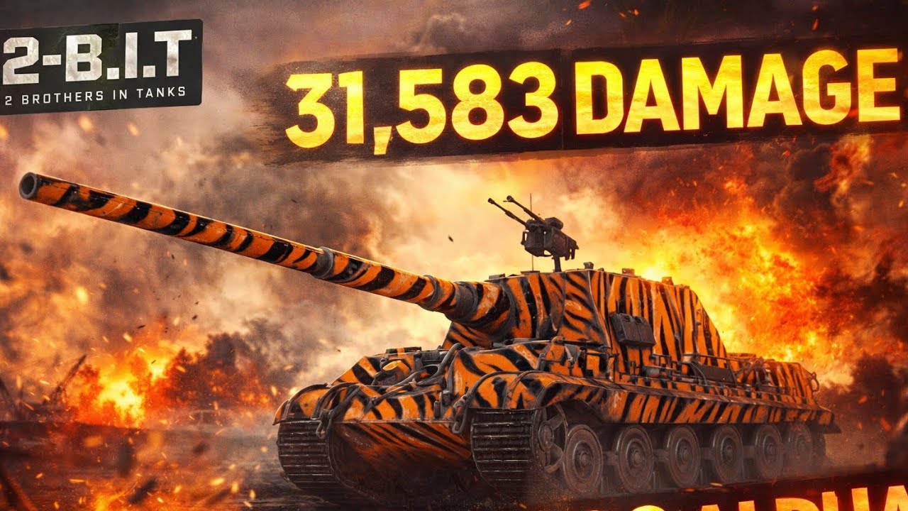 31,583 DAMAGE BOSS CARRY – Jagdtiger Goes INSANE (800 Alpha Tungsten)