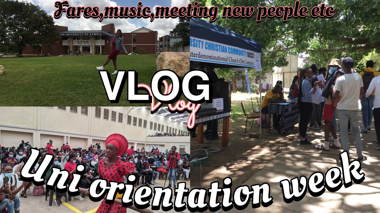 VLOG|Come with me for my orientation +registration|Unza vlog/unza tour/PART 2/Zambian YouTuber