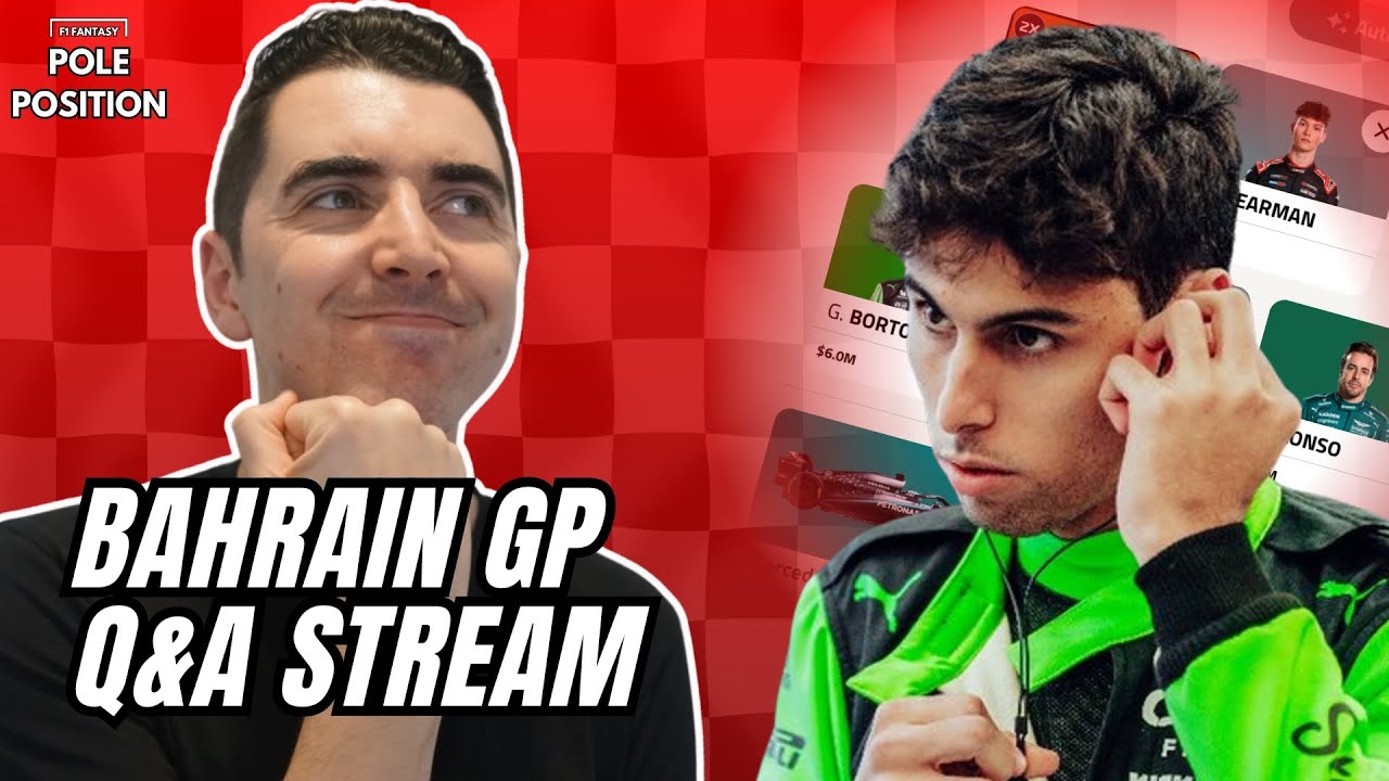 🏁 BAHRAIN GP Q&A STREAM | F1 Fantasy 2025 Tips & Strategy 🏁