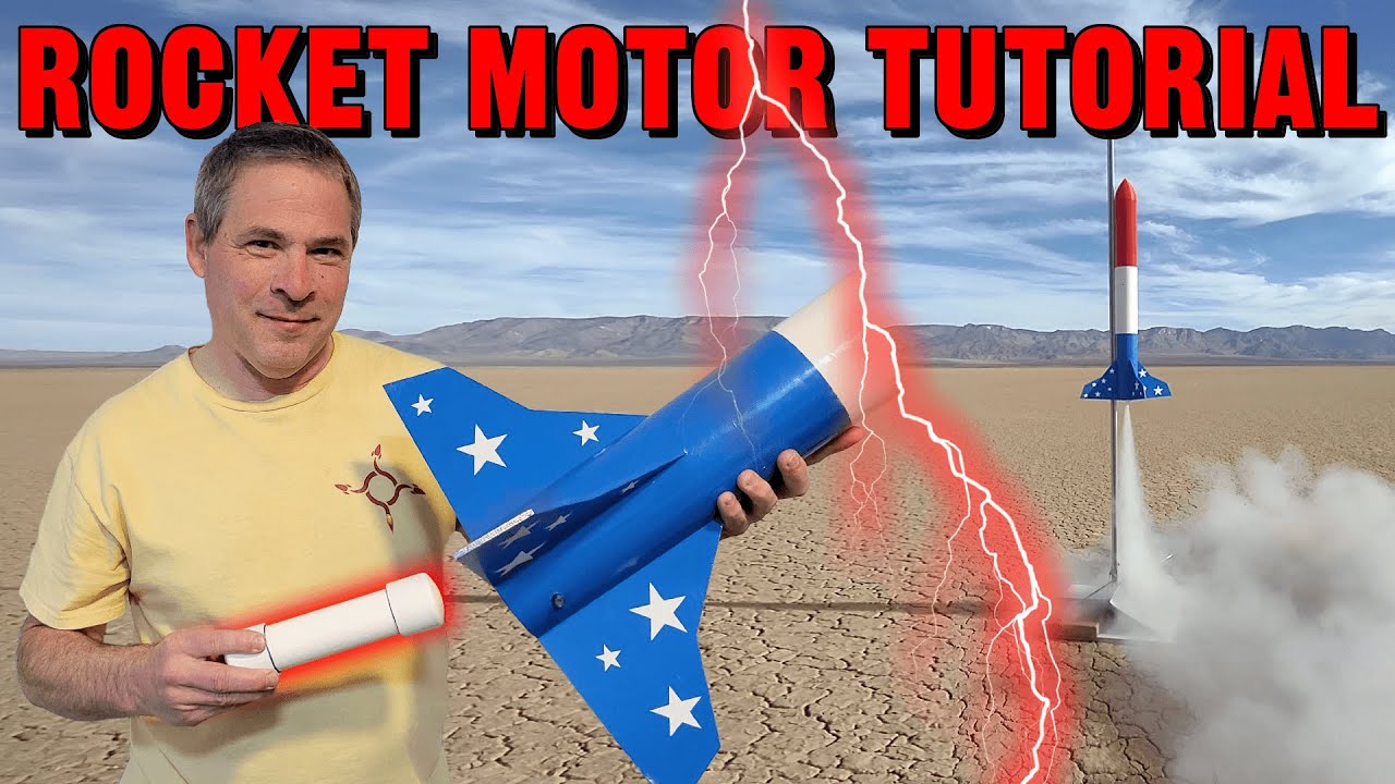 Build tutorial for our best sugar rocket motor