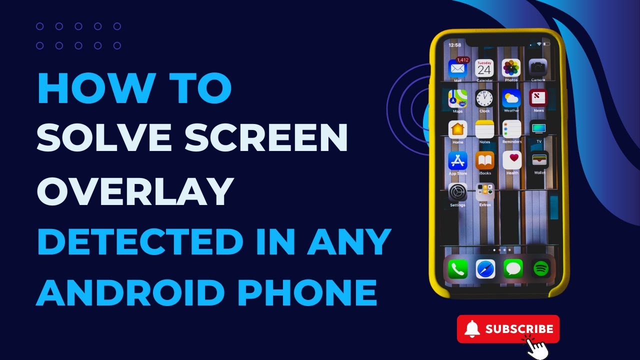 How to Solve Screen Overlay Detected in Any Android Phone 2025 [ New Method ]