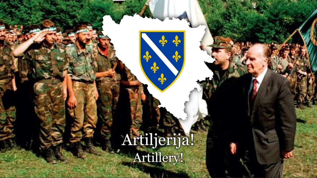 Bosanska artiljerija (Bosnian artillery) - Bosnian folk song - Lyrics