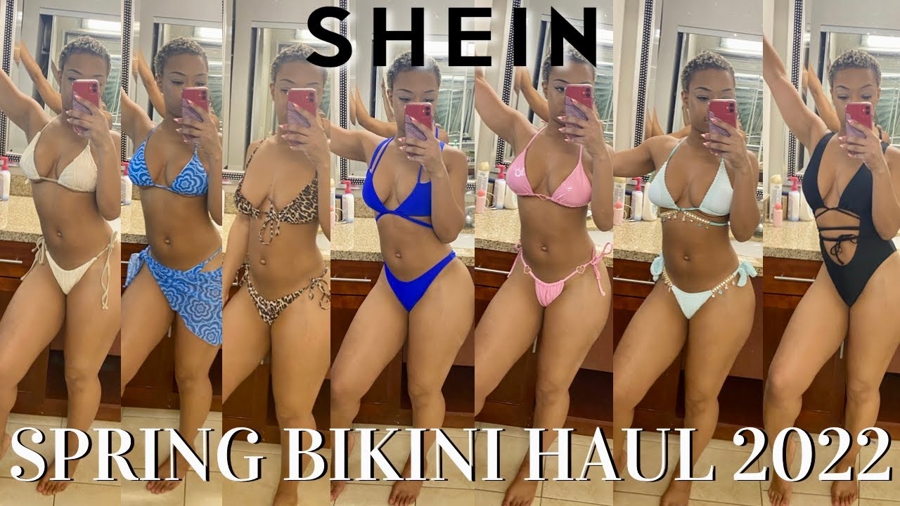 SHEIN SPRING BIKINI HAUL | Cute and affordable ! #sheinhaul #bikini