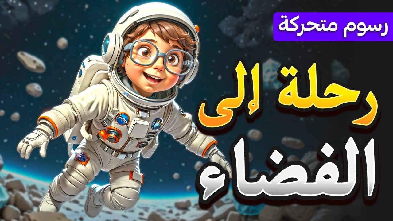 رحلة الى الفضاء - قصص تعليمية للأطفال باللغة العربية - كرتون للأطفال - رسوم متحركة