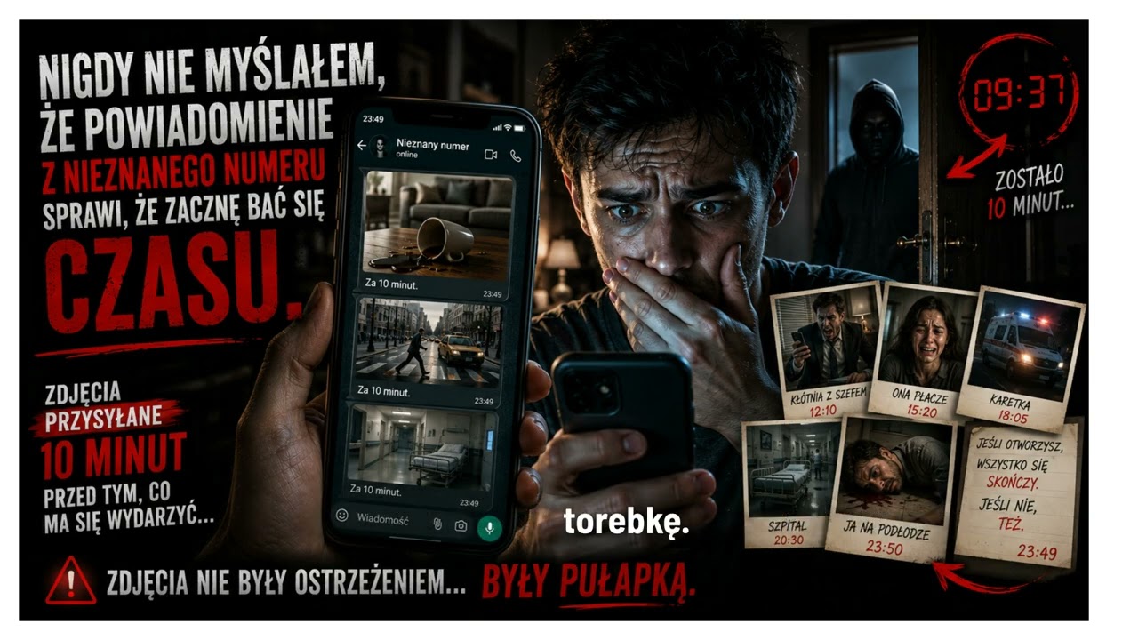 Nieznajomy wysyłał mi zdjęcia przyszłości. Ostatnie pokazało moją śmierć.