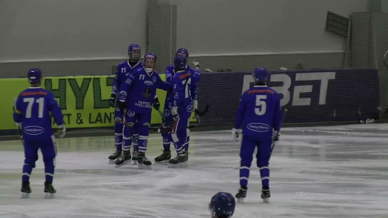Highlights Mölndal Bandy - Tellus Bandy